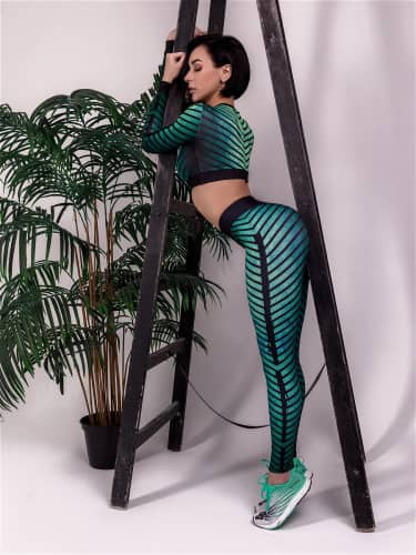 Купить Тайтсы Bona Fide Bona Classic AsSquad Emerald по низкой цене