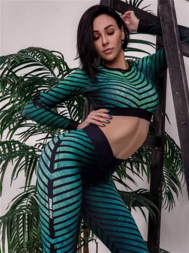 Купить Тайтсы Bona Fide Bona Classic AsSquad Emerald по низкой цене