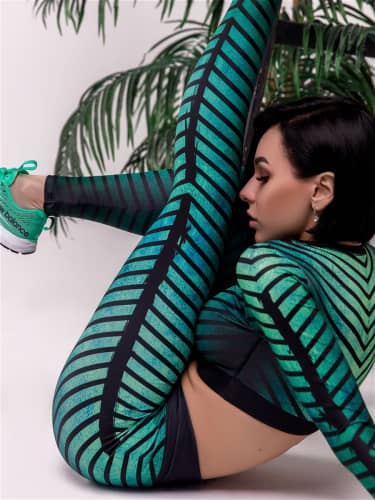 Купить Тайтсы Bona Fide Bona Classic AsSquad Emerald по низкой цене