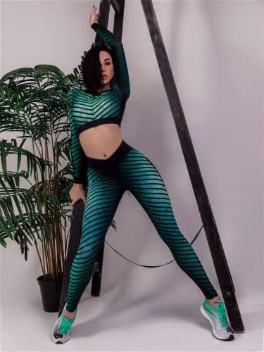 Купить Тайтсы Bona Fide Bona Classic AsSquad Emerald по низкой цене