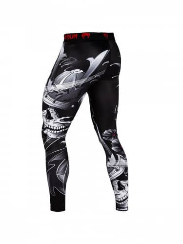 Купить Тайтсы Venum Samurai Black компрессионные мужские по низкой цене