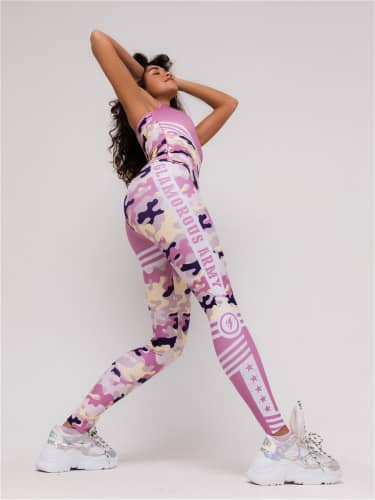 Купить Тайтсы Bona Fide Bona Classic Glamorous Army по низкой цене