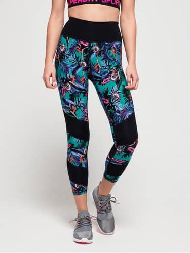 Купить Тайтсы Superdry Active Mesh 7/8 Leggings по низкой цене