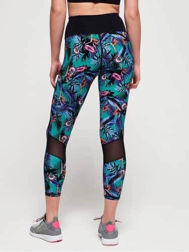 Купить Тайтсы Superdry Active Mesh 7/8 Leggings по низкой цене