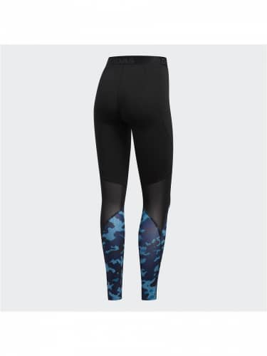 Купить Тайтсы Adidas ASK L CAMO TBLACK/ACTTEA по низкой цене