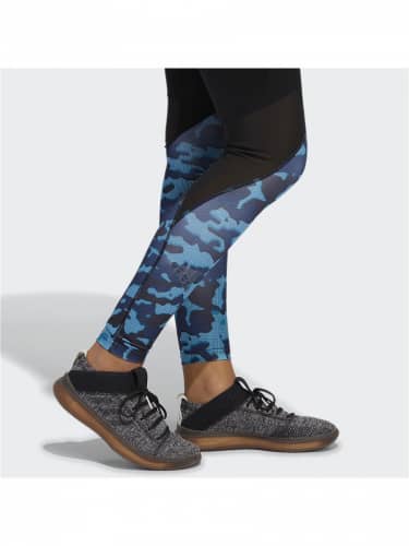 Купить Тайтсы Adidas ASK L CAMO TBLACK/ACTTEA по низкой цене