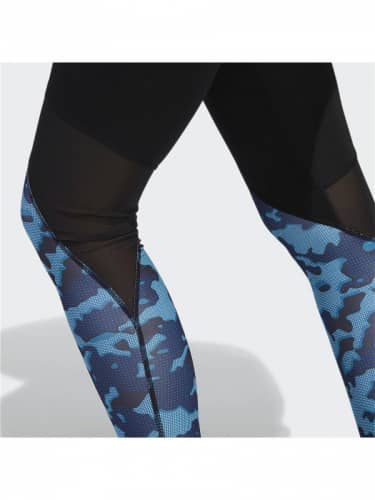 Купить Тайтсы Adidas ASK L CAMO TBLACK/ACTTEA по низкой цене