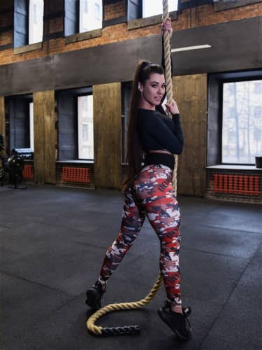 Купить Тайтсы Bona Fide Bona Corsage MRL War Craft Red по низкой цене