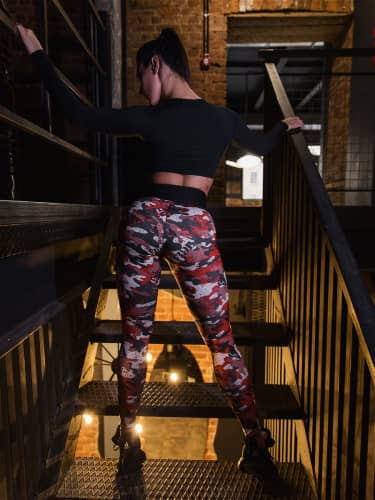 Купить Тайтсы Bona Fide Bona Corsage MRL War Craft Red по низкой цене