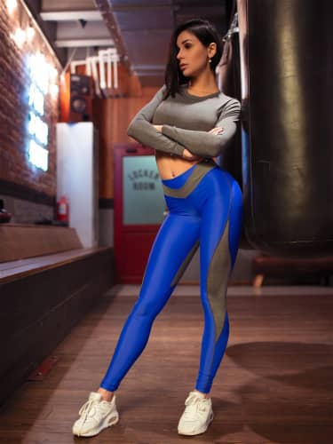 Купить Тайтсы Bona Fide My Heart Will Go On Blue Sky & Gray Melanje по низкой цене