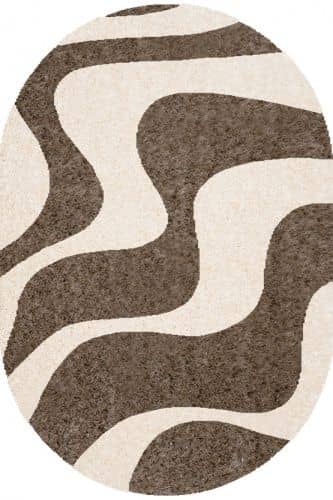 Купить Ковер Tarkett DOO Crystal 56BWB овал по низкой цене