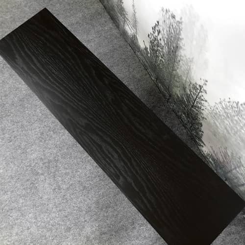 Купить Консоль Intelligent Design Monaco black чёрный дуб по низкой цене