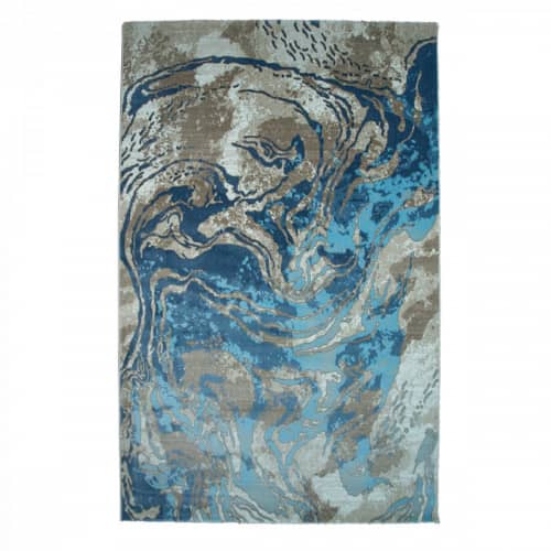 Купить Ковер Safyun Focus Cream Blue 3628 по низкой цене