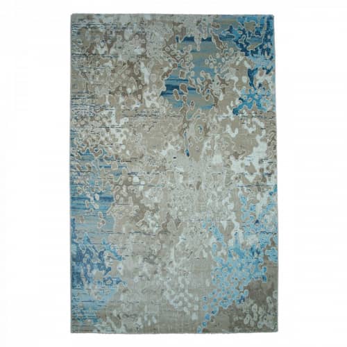 Купить Ковер Safyun Focus Cream Blue 3630 по низкой цене