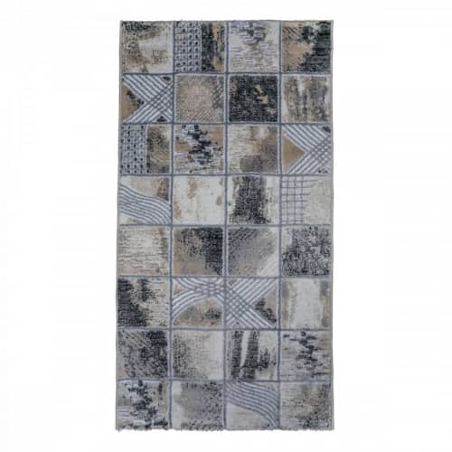 Купить Ковер Safyun Safran Cream Grey 681 по низкой цене