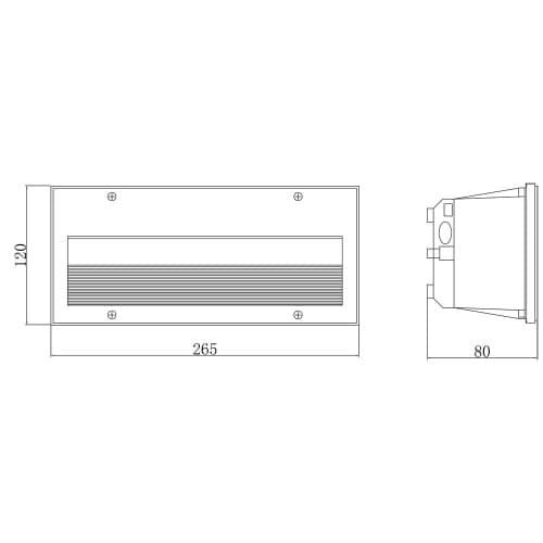 Купить Светильник Arte lamp Brick настенный A5158IN-1GY по низкой цене