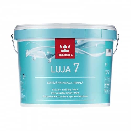 Купить Краска Tikkurila LUJA 7 C в/д, специальная, стойкая 9 л по низкой цене