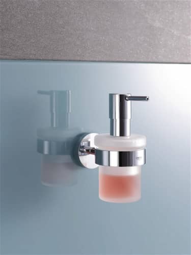 Купить Дозатор Grohe Essentials для жидкого мыла с держателем по низкой цене