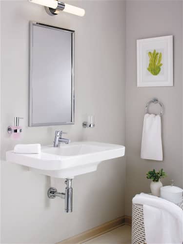 Купить Дозатор Grohe Essentials для жидкого мыла с держателем по низкой цене