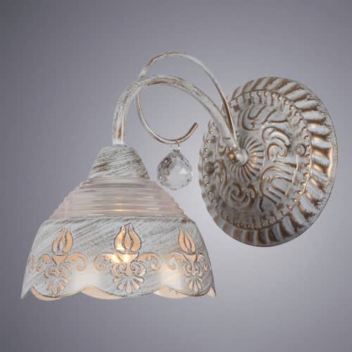 Купить Бра Arte lamp Sicilia A9106AP-1WG по низкой цене