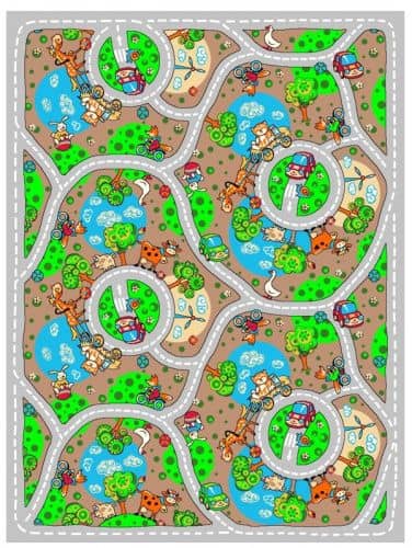 Купить Ковер Нева Тафт Принт Карусель детский 910 по низкой цене