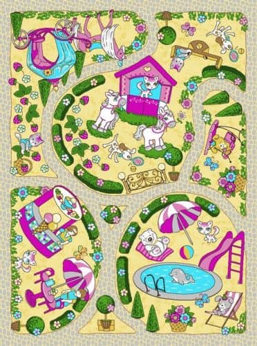 Купить Ковер Нева Тафт Принт Пони детский 910 по низкой цене