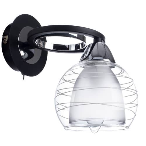 Купить Бра Arte lamp Ginevra A1604AP-1BK по низкой цене