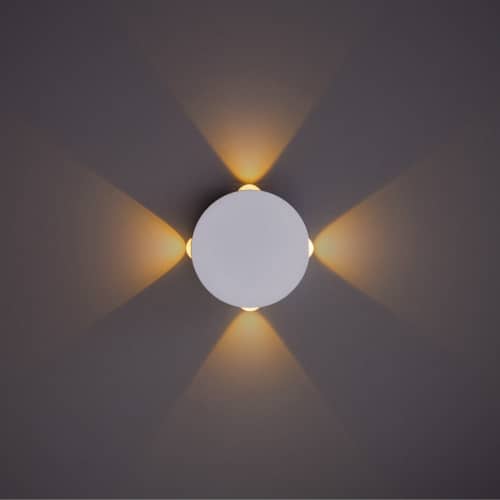 Купить Светильник Arte lamp Tamburello настенный A1525AP-1WH по низкой цене