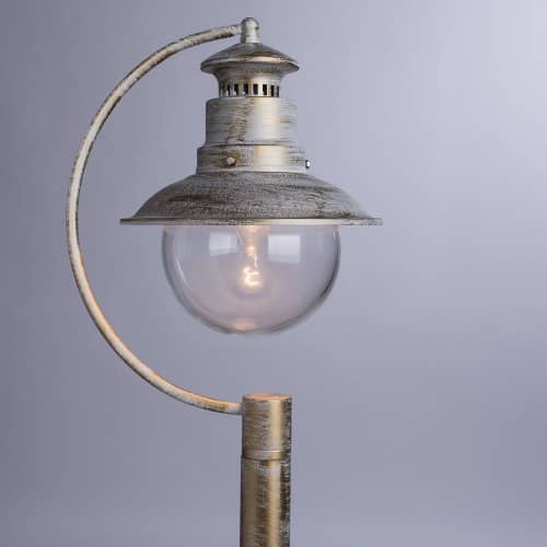 Купить Фонарный столб Arte lamp Amsterdam наземный уличный A1523PA-1WG по низкой цене