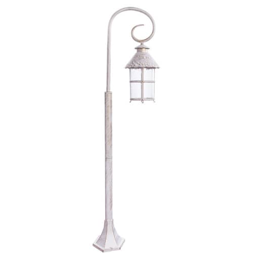 Купить Фонарный столб Arte lamp Prague наземный уличный A1466PA-1WG по низкой цене