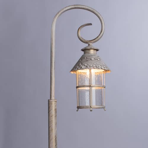 Купить Фонарный столб Arte lamp Prague наземный уличный A1466PA-1WG по низкой цене