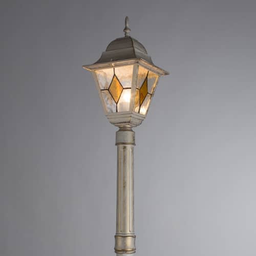 Купить Фонарный столб Arte lamp Berlin наземный уличный A1017PA-1WG по низкой цене