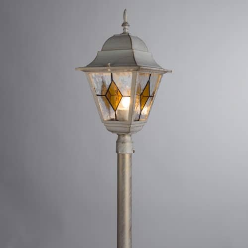 Купить Фонарный столб Arte lamp Berlin наземный уличный A1016PA-1WG по низкой цене