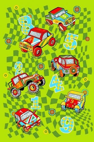 Купить Ковер Нева Тафт Велюр Ралли детский 600 по низкой цене