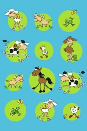 Купить Ковер Нева Тафт Велюр Ферма детский 500 по низкой цене