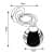 бра arte lamp ginevra a1604ap-1bk Купить Бра Arte lamp Ginevra A1604AP-1BK по низкой цене