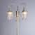 Купить Фонарный столб Arte lamp Prague наземный уличный A1467PA-3WG по низкой цене