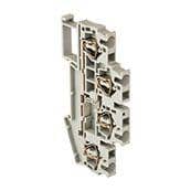 Купить Колодка клеммная JXB-ST-2.5 24А двойная самозажимная сер. PROxima EKF plc-jxb-st-2.5-4-2 по низкой цене