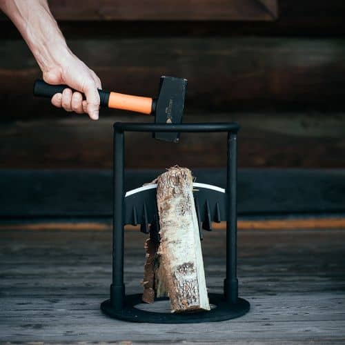 Купить Дровокол GreenWeen базовый, с кольцом, в тубусе, черный по низкой цене