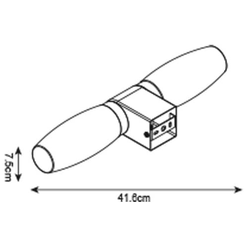 Купить Бра Arte lamp Aqua A1209AP-2CC по низкой цене