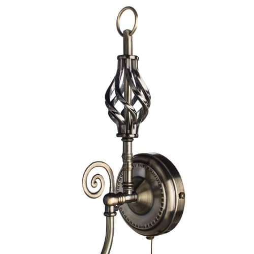 Купить Бра Arte lamp Zanzibar A8390AP-1AB по низкой цене