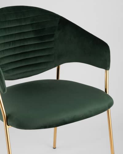 Купить Стул Эвита зеленый по низкой цене