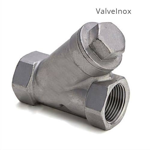 Купить Клапан обратный У-образный пружинный муфтовый Valveinox нержавеющая сталь AISI 316 DN20 PN40 по низкой цене