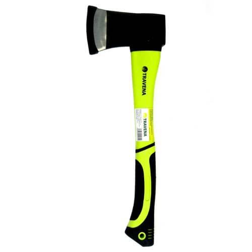 Купить Топор TRAVENA 0,8 кг фиберглассовая рукоятка по низкой цене