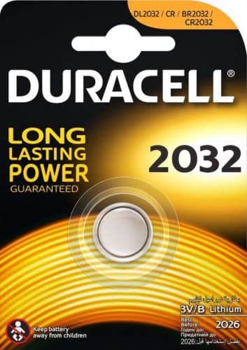 Купить Элемент питания Duracell CR2032 литиевая по низкой цене