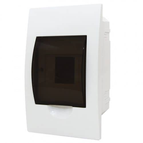 Купить Щит ЩРВ-П-4 распределительный встраиваемый 4 модуля c DIN-рейкой IP40 по низкой цене