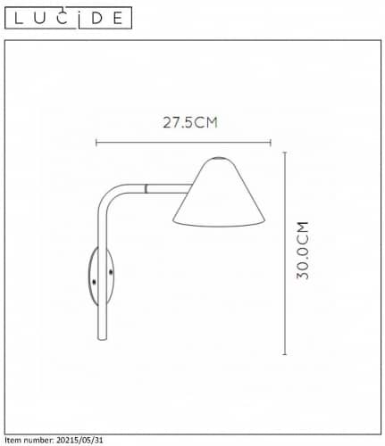 Купить Бра Lucide Devon20215/05/31 по низкой цене