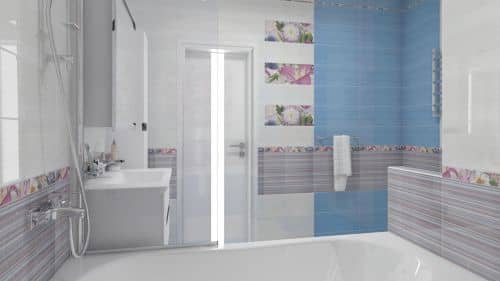 Купить Бордюр Ceradim Amoria Mold Flores 5х50 см по низкой цене