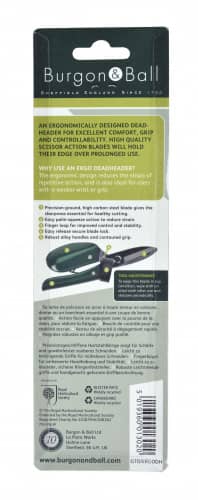 Купить Мини-ножницы Burgon & Ball Ergo Deadheader для цветов по низкой цене