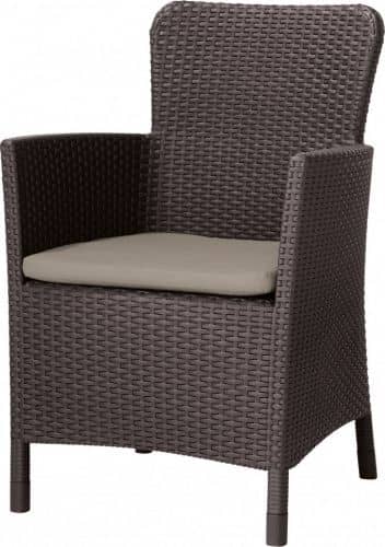 Купить Кресло Allibert Miami DC из искусственного ротанга по низкой цене